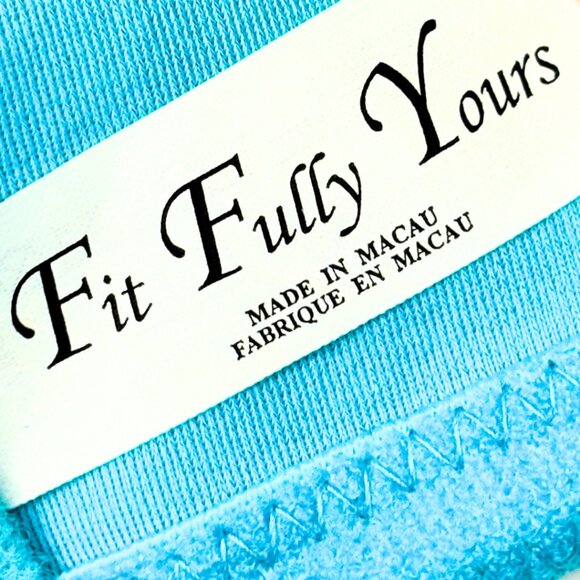 ⭐ NWT Fit Fully Yours Smooth Crystal Bra • Turquoise Blue • 36DD ⭐ - Picture 4 of 7
